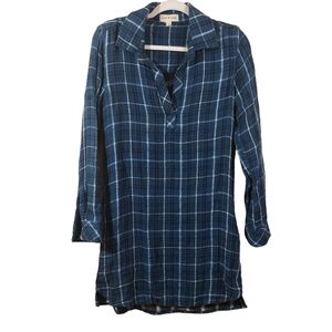 Cloth & Stone Ladies Long Sleeve Flannel Dress